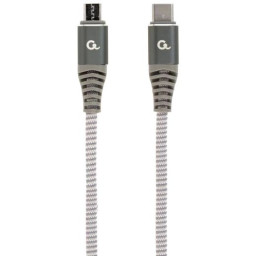 Кабель Cablexpert CC-USB2B-CMMBM-1.5M USB C - USB micro B 1.5 м Кабель Cablexpert CC-USB2B-CMMBM-1.5M USB C - USB micro B 1.5 м