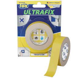Стрічка двохстороння HPX DSU1902 ULTRAFIX 19мм х 2м Стрічка двохстороння HPX DSU1902 ULTRAFIX 19мм х 2м