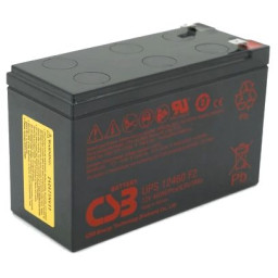 Свинцево-кислотна акумуляторна батарея CSB UPS12460F2 9А•г 12В Свинцево-кислотна акумуляторна батарея CSB UPS12460F2 9А•г 12В