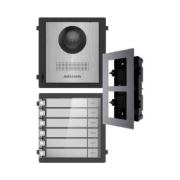 Комплект модулів Hikvision DS-KD8003-IME1NS + DS-KD-ACF2/Plastic + DS-KD-KK/S