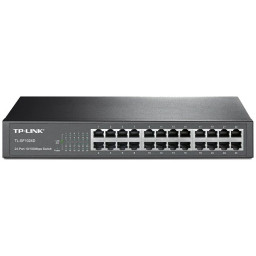 Комутатор 24 порти некерований TP-LINK TL-SF1024D Комутатор 24 порти некерований TP-LINK TL-SF1024D