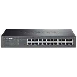 Комутатор 24 порти керований TP-LINK TL-SG1024DE Комутатор 24 порти керований TP-LINK TL-SG1024DE