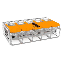 Клема Wago COMPACT 221-615 5-дротова 0,5-6мм2 Клема Wago COMPACT 221-615 5-дротова 0,5-6мм2