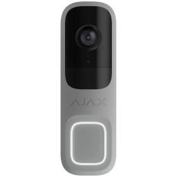 Відеодзвінок Ajax Doorbell Grey RAL 7004 Відеодзвінок Ajax Doorbell Grey RAL 7004