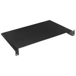 Полиця консольна чорна 1U 19" 280 мм 9005 Полиця консольна чорна 1U 19" 280 мм 9005