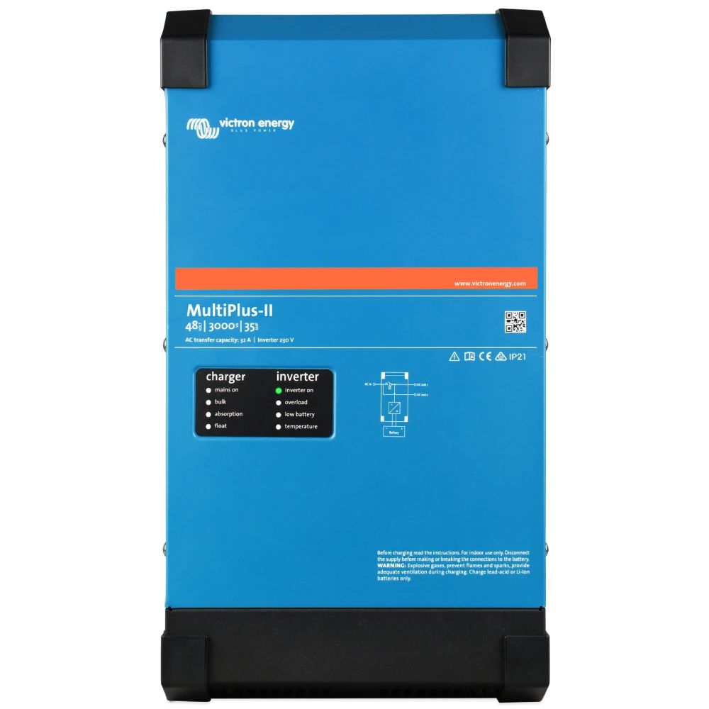 Інвертор VictronEnergy MultiPlus-II 48/3000/35-32 однофазний чиста синусоїда Інвертор VictronEnergy MultiPlus-II 48/3000/35-32 однофазний чиста синусоїда