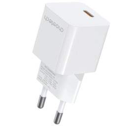 Адаптер Choetech PD5010 mini White PD20W GAN USB-C Адаптер Choetech PD5010 mini White PD20W GAN USB-C