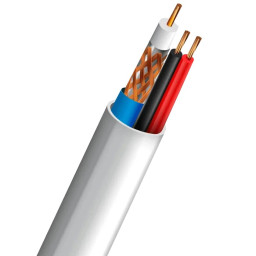 Кабель коаксіальний TRINIX SL-59+2*0,5 CU INDOOR "ОS" структура (305м) Кабель коаксіальний TRINIX SL-59+2*0,5 CU INDOOR "ОS" структура (305м)