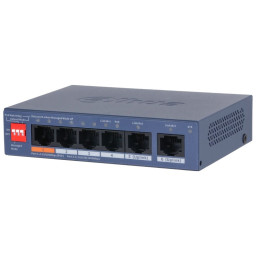 Комутатор 6 портів керований Dahua DH-CS4006-4ET2GT-60 PoE Комутатор 6 портів керований Dahua DH-CS4006-4ET2GT-60 PoE
