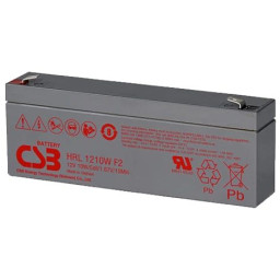 Акумуляторна батарея CSB HRL1210W F2FR 12В 2.3А•г Акумуляторна батарея CSB HRL1210W F2FR 12В 2.3А•г