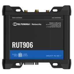 Промисловий стільниковий маршрутизатор Teltonika RUT906 з 4G LTE, Wi-Fi, RS-232, RS-485 Промисловий стільниковий маршрутизатор Teltonika RUT906 з 4G LTE, Wi-Fi, RS-232, RS-485