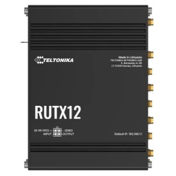 Промисловий стільниковий маршрутизатор Teltonika RUTX12 Промисловий стільниковий маршрутизатор Teltonika RUTX12