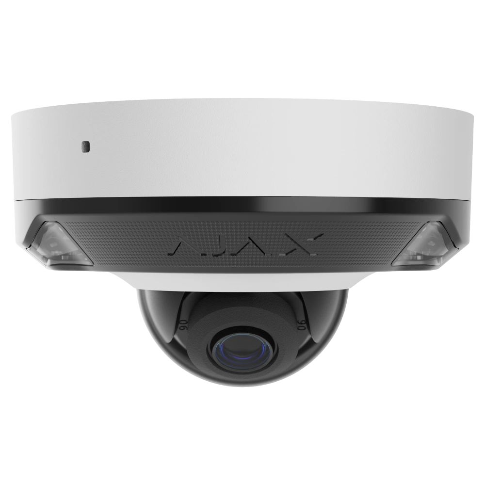 IP відеокамера Ajax DomeCam Mini HL (8 Mp/2.8 mm) white