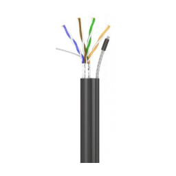 Кабель OK-net трос 500м КППЕт-ВП (100) 4 2 0,51 (FTP-cat.5E) OK-net, СU, ПЭ, экр., З трос. 7 * 0,5
