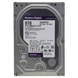 Жорсткий диск внутрішній Western Digital Purple WD85PURZ 8Тб Жорсткий диск внутрішній Western Digital Purple WD85PURZ 8Тб