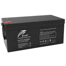 Літієва акумуляторна батарея Ritar R-LFP12.8V200AH G1 з bluetooth Літієва акумуляторна батарея Ritar R-LFP12.8V200AH G1 з bluetooth
