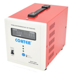 Стабілізатор напруги Conter MSER 5000 VA-V2/3750Вт однофазний сервопривід
