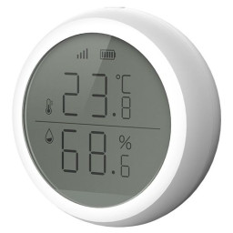 Датчик температури та вологості Dnake MIR-TE100-TY ZigBee 3.0 Датчик температури та вологості Dnake MIR-TE100-TY ZigBee 3.0
