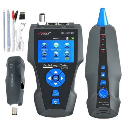 Багатофункціональний кабельний тестер NOYAFA NF-8601S Багатофункціональний кабельний тестер NOYAFA NF-8601S