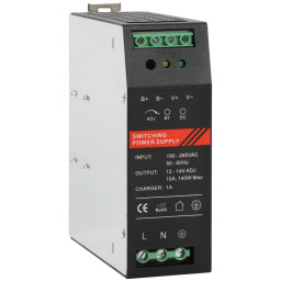 Блок живлення на DIN рейку DR12120-01B 12V/10A Блок живлення на DIN рейку DR12120-01B 12V/10A