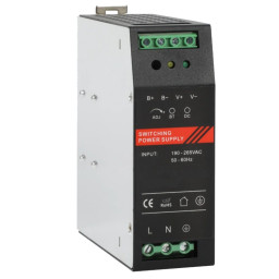 Блок живлення на DIN рейку DR24120-02 24V/5A Блок живлення на DIN рейку DR24120-02 24V/5A