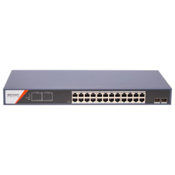 Комутатор 24 порти керований Hikvision DS-3E1526P-SI-24P2F