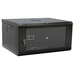 Шафа 19" 4U 600x400x284мм акрилове скло, чорний