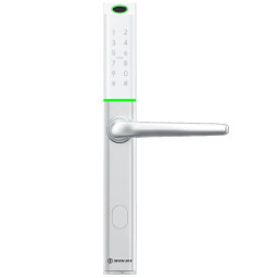 Розумний дверний біометричний замок SEVEN LOCK SL-7763BF white