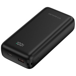 Повербанк TITANUM TPB-WCS20 PD45W Black 20000mAh Повербанк TITANUM TPB-WCS20 PD45W Black 20000mAh