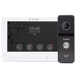 Комплект відеодомофона BCOM BD-780FHD White Kit Комплект відеодомофона BCOM BD-780FHD White Kit