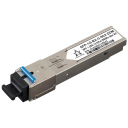Модуль ALISTAR SFP-1G-BX-U-S03 SFP 1G 1SM WDM SC 3KM TX1310/RX1550nm DDM Модуль ALISTAR SFP-1G-BX-U-S03 SFP 1G 1SM WDM SC 3KM TX1310/RX1550nm DDM