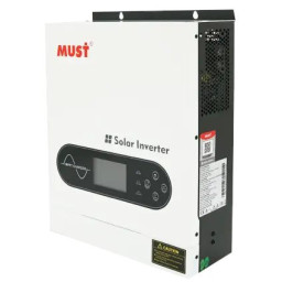 Інвертор MUST PV18-2012ECO 2000Вт 12В 80A однофазний чиста синусоїда Інвертор MUST PV18-2012ECO 2000Вт 12В 80A однофазний чиста синусоїда