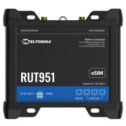 Маршрутизатор Teltonika RUT951 POE+ (RUT951B10J00) Маршрутизатор Teltonika RUT951 POE+ (RUT951B10J00)
