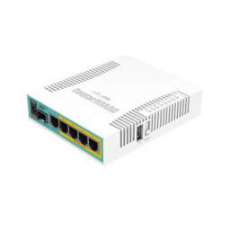 Маршрутизатор MikroTik hEX PoE (RB960PGS) 5-портовий PoE Маршрутизатор MikroTik hEX PoE (RB960PGS) 5-портовий PoE