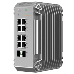 Комутатор 10 портів керований Ruijie RG-NIS3100-8GT2SFP-HP Комутатор 10 портів керований Ruijie RG-NIS3100-8GT2SFP-HP