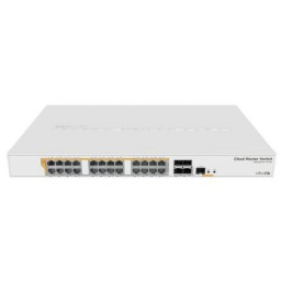 Комутатор 24 порти керований MikroTik CRS328-24P-4S+RM PoE Комутатор 24 порти керований MikroTik CRS328-24P-4S+RM PoE