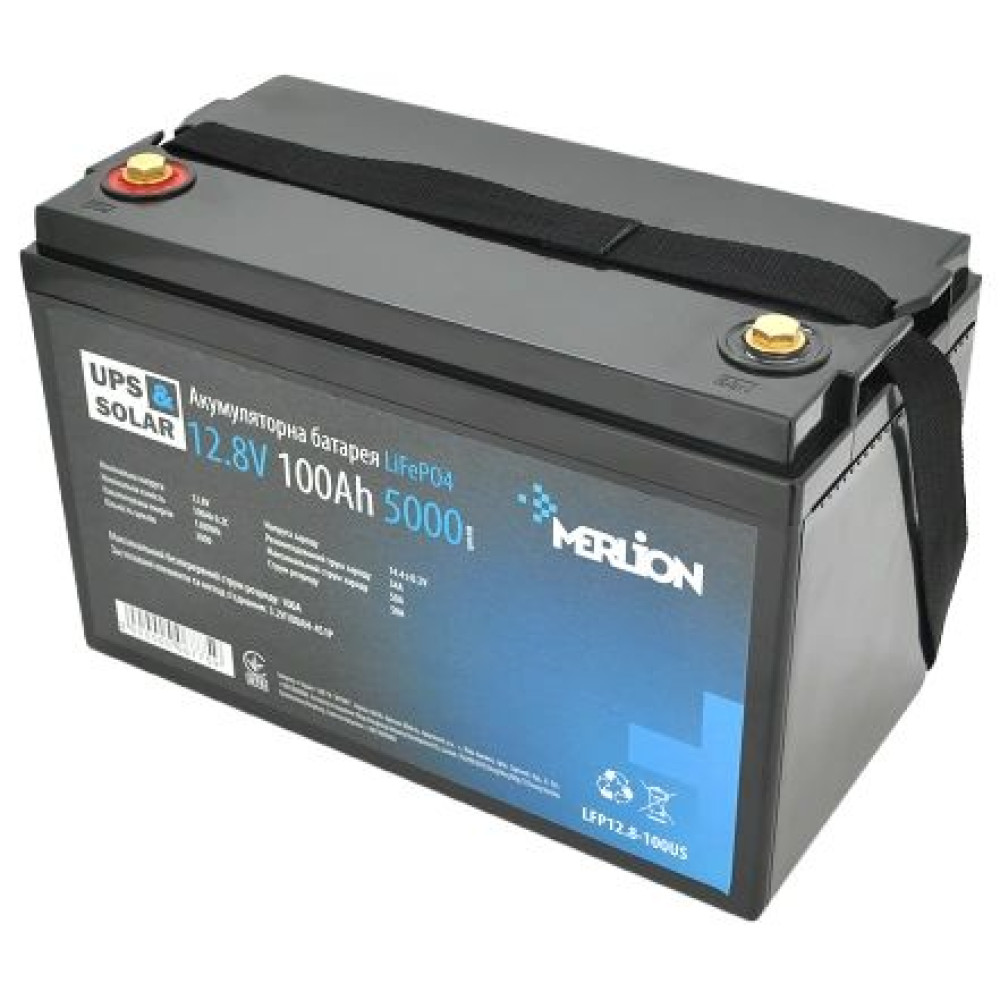 Акумуляторна батарея Merlion LiFePO4 12.8V 100AH