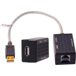 Подовжувач USB - RJ45 DTECH DT-5015 Подовжувач USB - RJ45 DTECH DT-5015