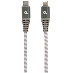 Кабель Cablexpert CC-USB2B-CM8PM-1.5MSB USB-C/Lightning 1.5 м Кабель Cablexpert CC-USB2B-CM8PM-1.5MSB USB-C/Lightning 1.5 м