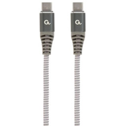 Кабель Cablexpert CC-USB2B-CMCM60-1.5M USB-C/USB-C 1.5 м 60 Вт Кабель Cablexpert CC-USB2B-CMCM60-1.5M USB-C/USB-C 1.5 м 60 Вт
