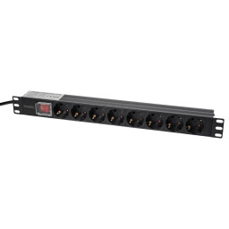 Блок розеток Trinix TRX-PDU/8M-16А Black Блок розеток Trinix TRX-PDU/8M-16А Black
