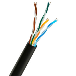 Кабель TRINIX UTP CAT5E CU 0.51 mm LDPE Outdoor (305м) Кабель TRINIX UTP CAT5E CU 0.51 mm LDPE Outdoor (305м)