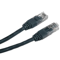 Патч-корд Cablexpert PP12-0.5M/BK 0.5 м кат.5Е чорний