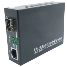 Конвертер Fiber - Rj45 Ewind EW-610SFP-FE