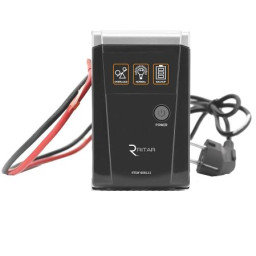 Джерело безперебійного живлення під акумулятор Ritar RTSW-600 LED 600ВA 12В з правильною синусоїдою Джерело безперебійного живлення під акумулятор Ritar RTSW-600 LED 600ВA 12В з правильною синусоїдою