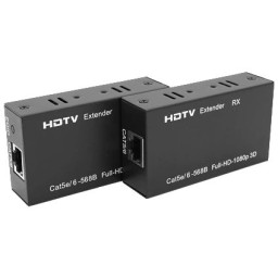 Одноканальний активний подовжувач HDMI по UTP кабелю з управлінням до 60м Одноканальний активний подовжувач HDMI по UTP кабелю з управлінням до 60м