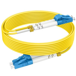 Патчкорд оптичний LC/UPC-LC/UPC SM 1м Simplex Slim 2мм