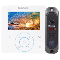 Комплект відеодомофона BCOM BD-480 White Kit Комплект відеодомофона BCOM BD-480 White Kit