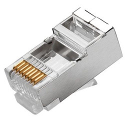 Конектор екранований RITAR RJ-45 8P8C FTP Cat-5 (100шт) Конектор екранований RITAR RJ-45 8P8C FTP Cat-5 (100шт)