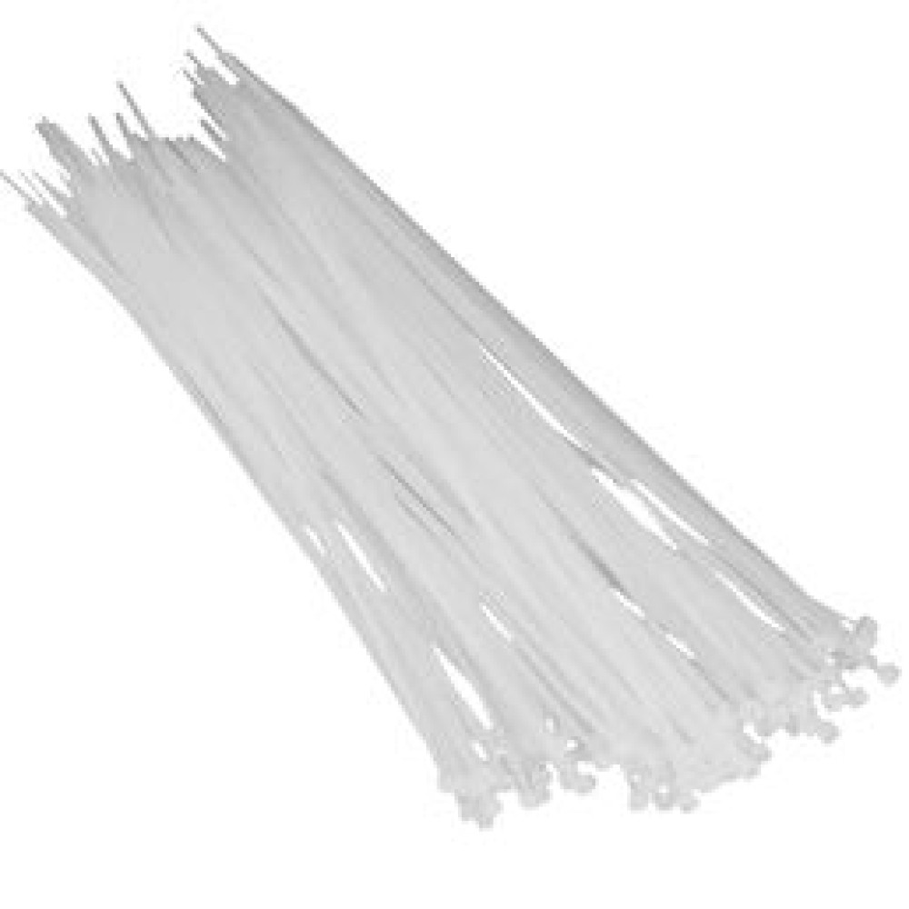 Хомут білий 300 x 4,8 (100шт) Хомут білий 300 x 4,8 (100шт)